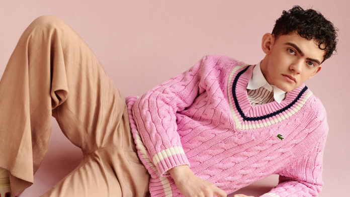 A vibrant and fun image promoting Tiger Beat UK, featuring a collage of iconic pop culture stars, including Joe Locke from Heartstopper, with bold, eye-catching colors and the magazine's logo prominently displayed.